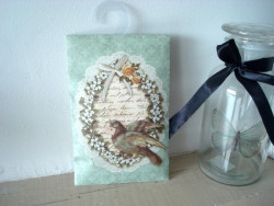 Sachet parfumé à la senteur lys et au décor cosy