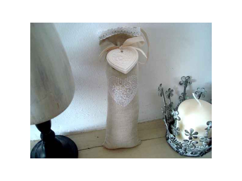 Sachet à parfumer à suspendre coeur