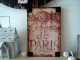 Plaque décorative rétro "Antiquité de Paris"