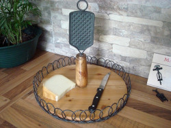 Plateau à fromage en bois style campagne chic