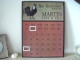Calendrier perpétuel au coq déco campagne chic