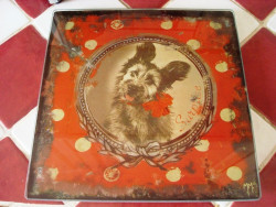 Dessous de plat vintage au chien