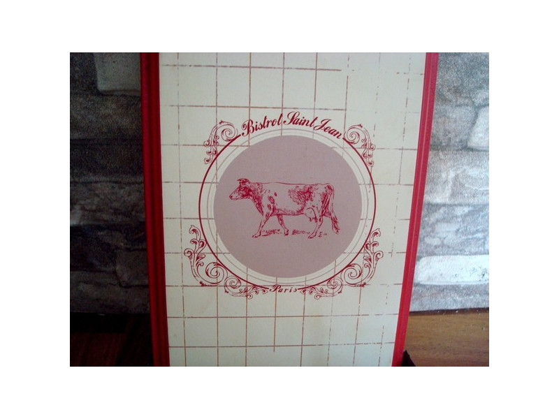Décapsuleur original bois "Bistrot St Jean" cuisine campagne