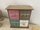 Mini meuble de rangement 4 tiroirs