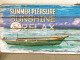 Pancarte SUMMER PLEASURE style bord de mer